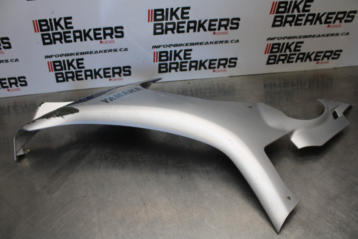 15-17 YAMAHA YZF R1 LEFT MID UPPER SIDE FAIRING COWL BB190