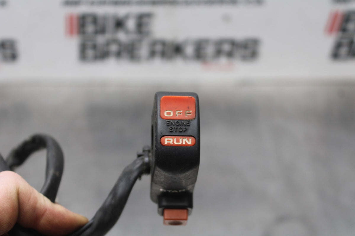 02-03 HONDA CBR954RR RIGHT CLIP ON HANDLE KILL OFF START SWITCH SWITCHES BB497