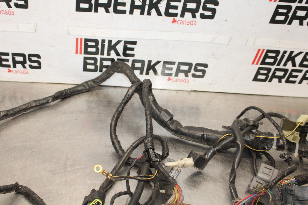 04-05 KAWASAKI NINJA ZX10R MAIN ENGINE WIRING HARNESS MOTOR WIRE LOOM BB931