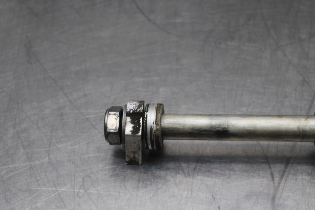 14 TRIUMPH STREET TRIPLE ABS REAR AXLE BACK WHEEL RIM PIVOT BOLT AXEL BB808