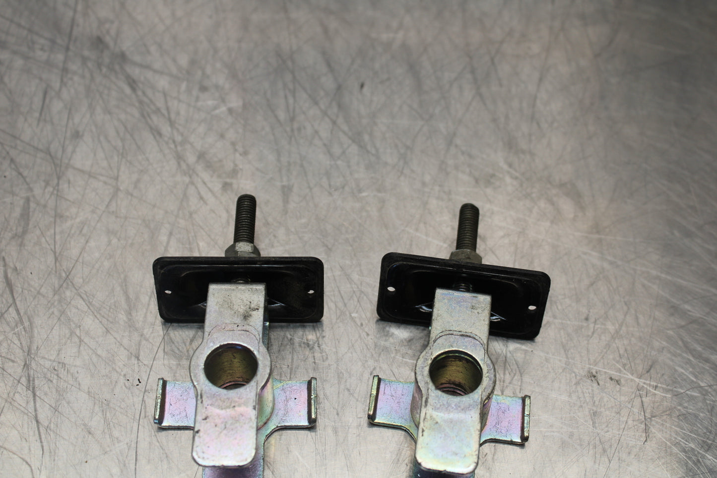15-16 HONDA CB300F SWINGARM CHAIN TENSIONER ADJUSTMENT BRACKETS  BB150