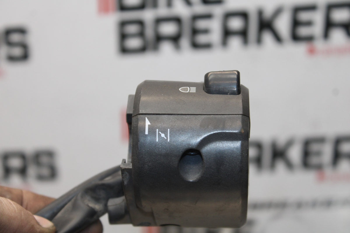 09 KAWASAKI NINJA 250R LEFT CLIP ON HANDLE HORN SIGNALS SWITCH SWITCHES BB824