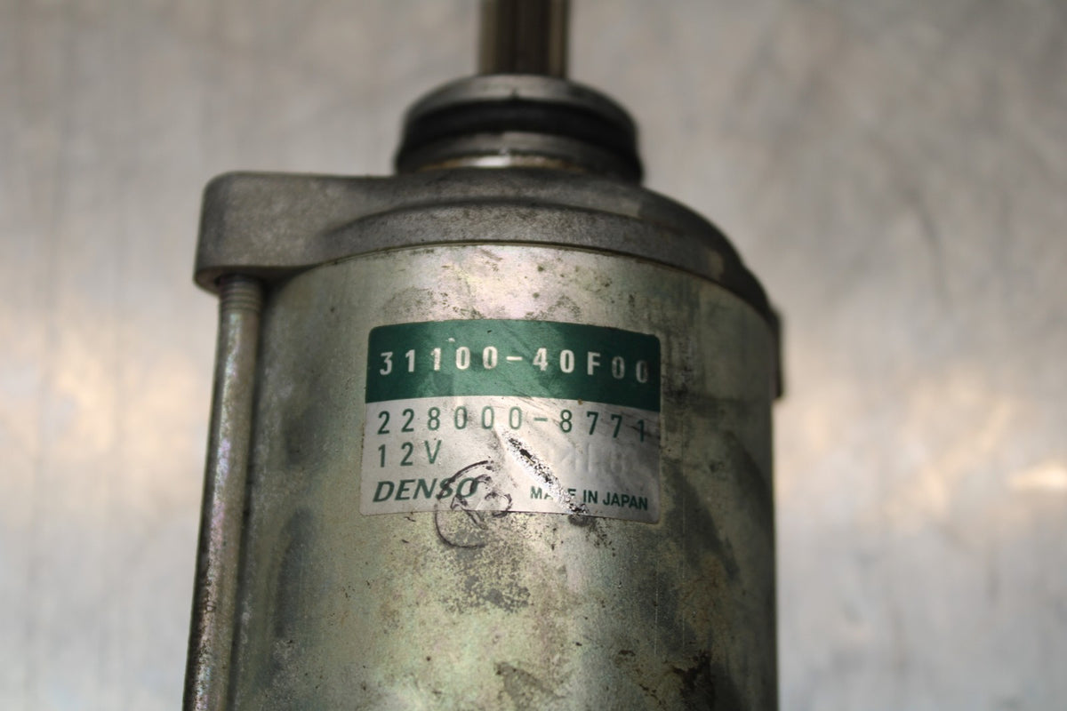07 SUZUKI GSXR1000 ENGINE STARTING STARTER MOTOR -DC 12V 31100-40F00 BB770