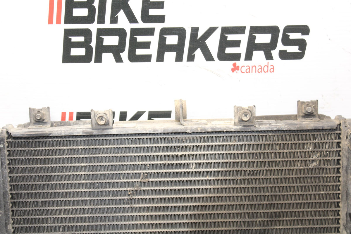 06 KAWASAKI Z750 ENGINE RADIATOR MOTOR COOLER COOLING RADIATER BB837