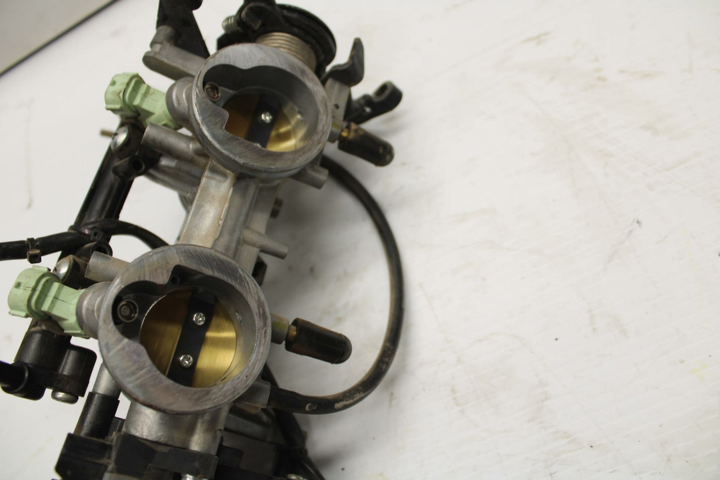 17-20 KAWASAKI NINJA 650 EX650 ABS MAIN FUEL INJECTORS / THROTTLE BODIES BB277