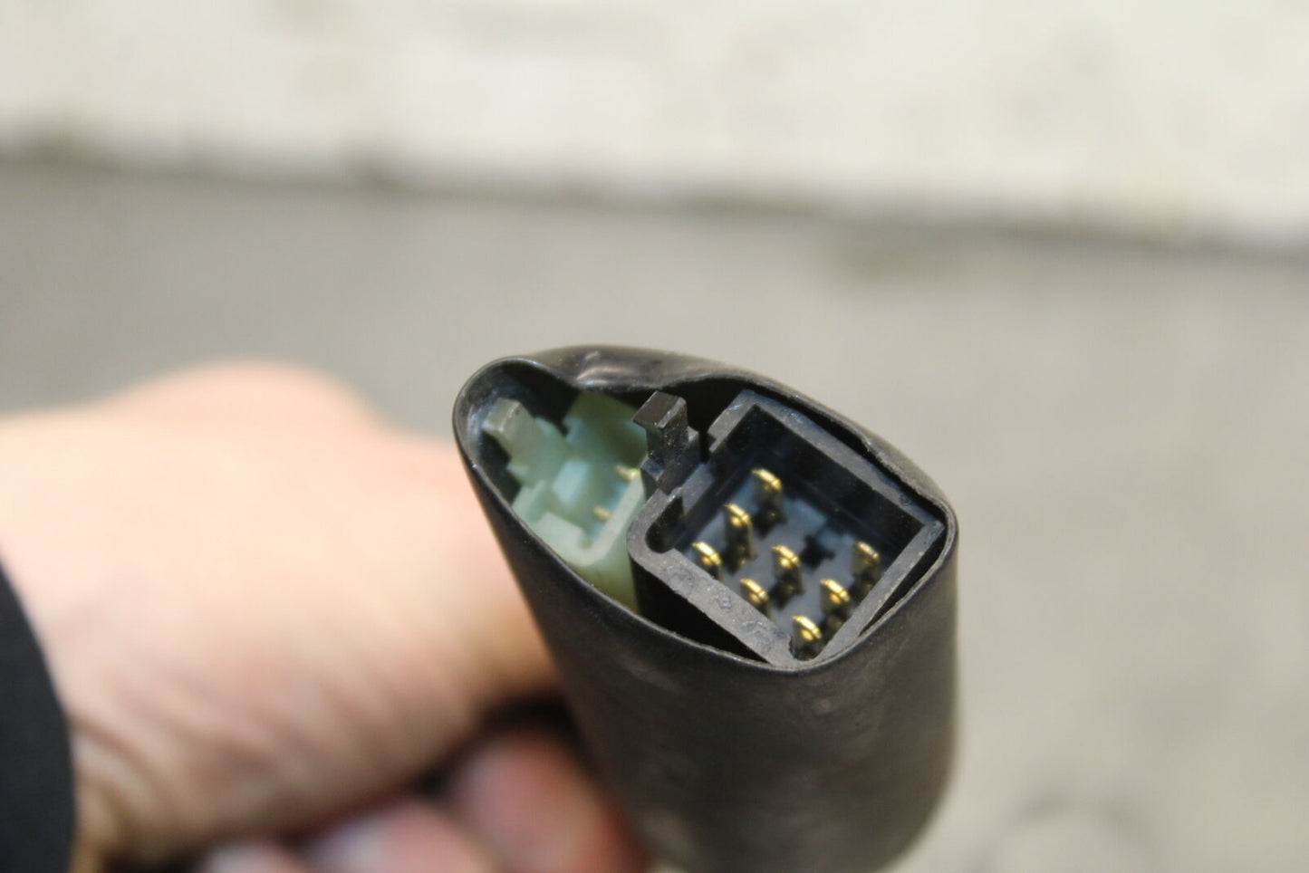 08-12 KAWASAKI NINJA 250R EX250J LEFT CLIP ON HANDLE HORN SIGNALS SWITCH BB111