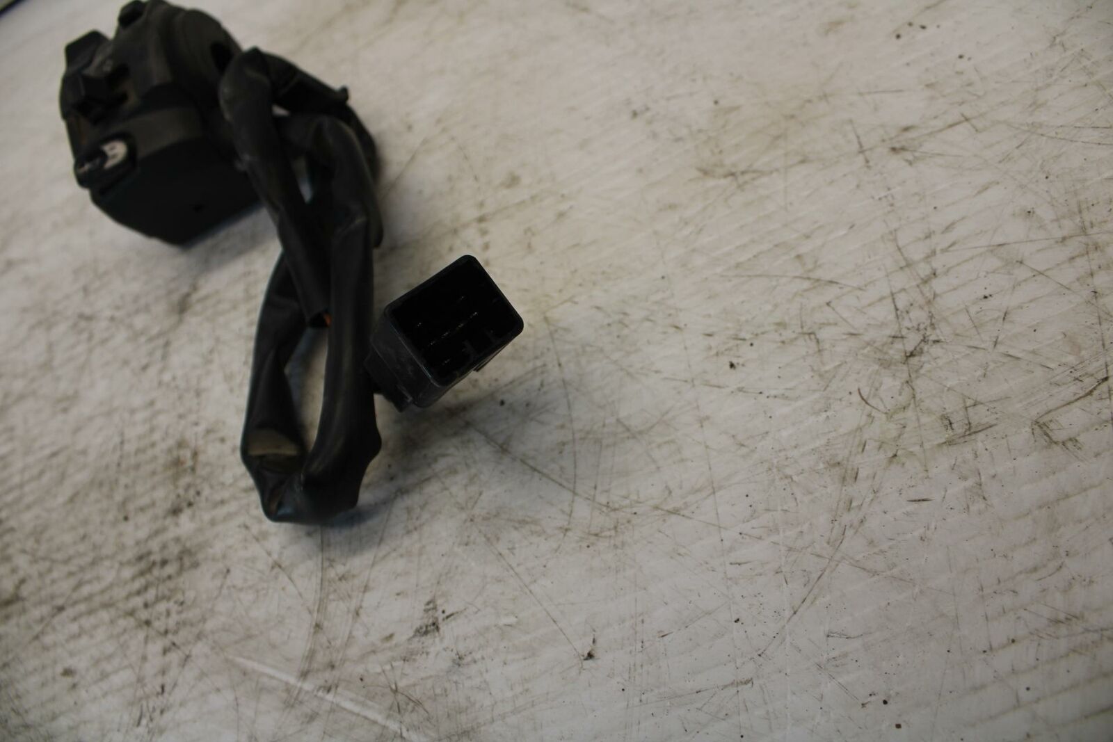 07-08 KAWASAKI NINJA ZX6R LEFT CLIP ON HANDLE HORN SIGNALS SWITCH SWITCHES BB274