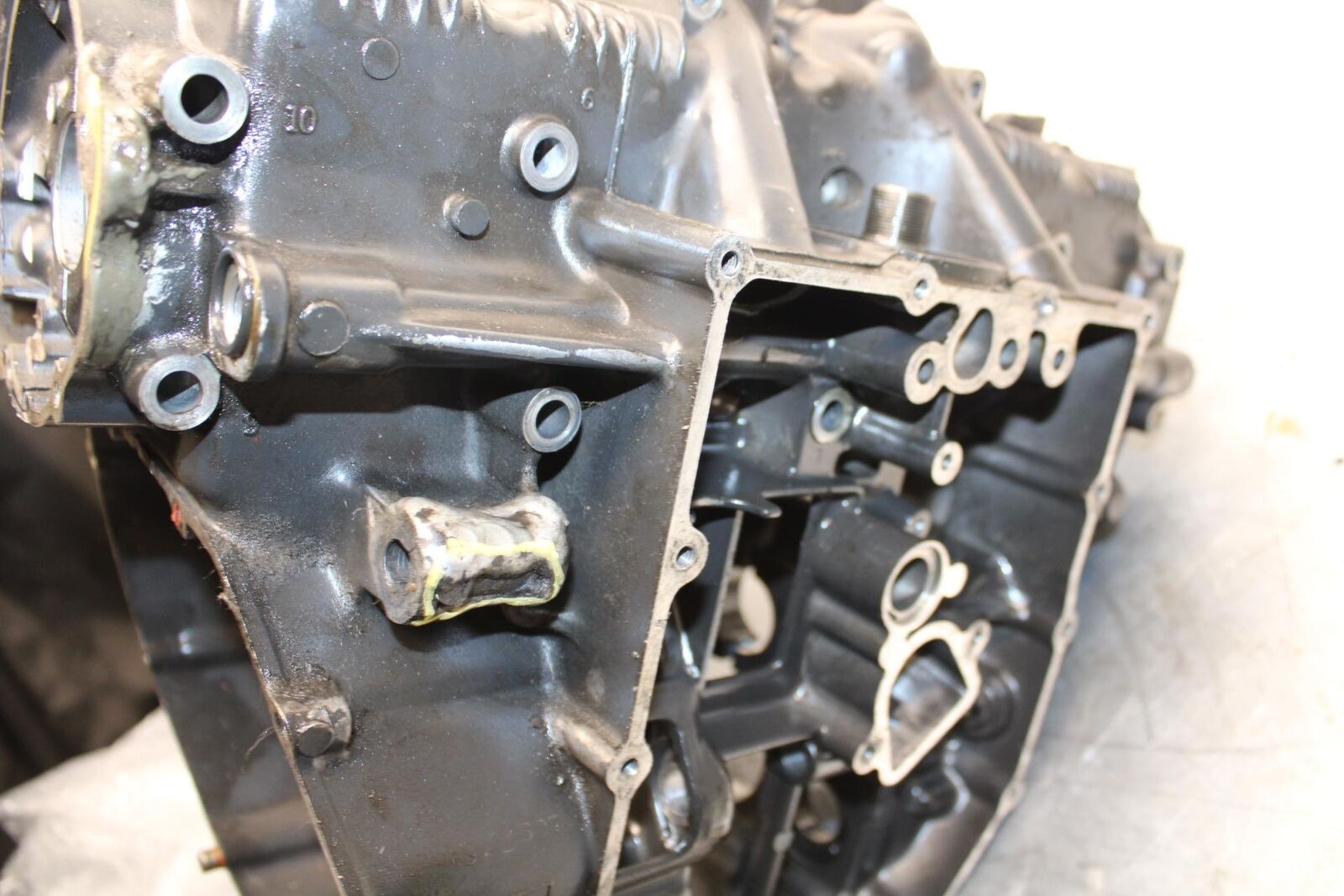 86-87 SUZUKI GSXR1100 ENGINE MOTOR CRANKCASE CRANK CASES BLOCK BB413