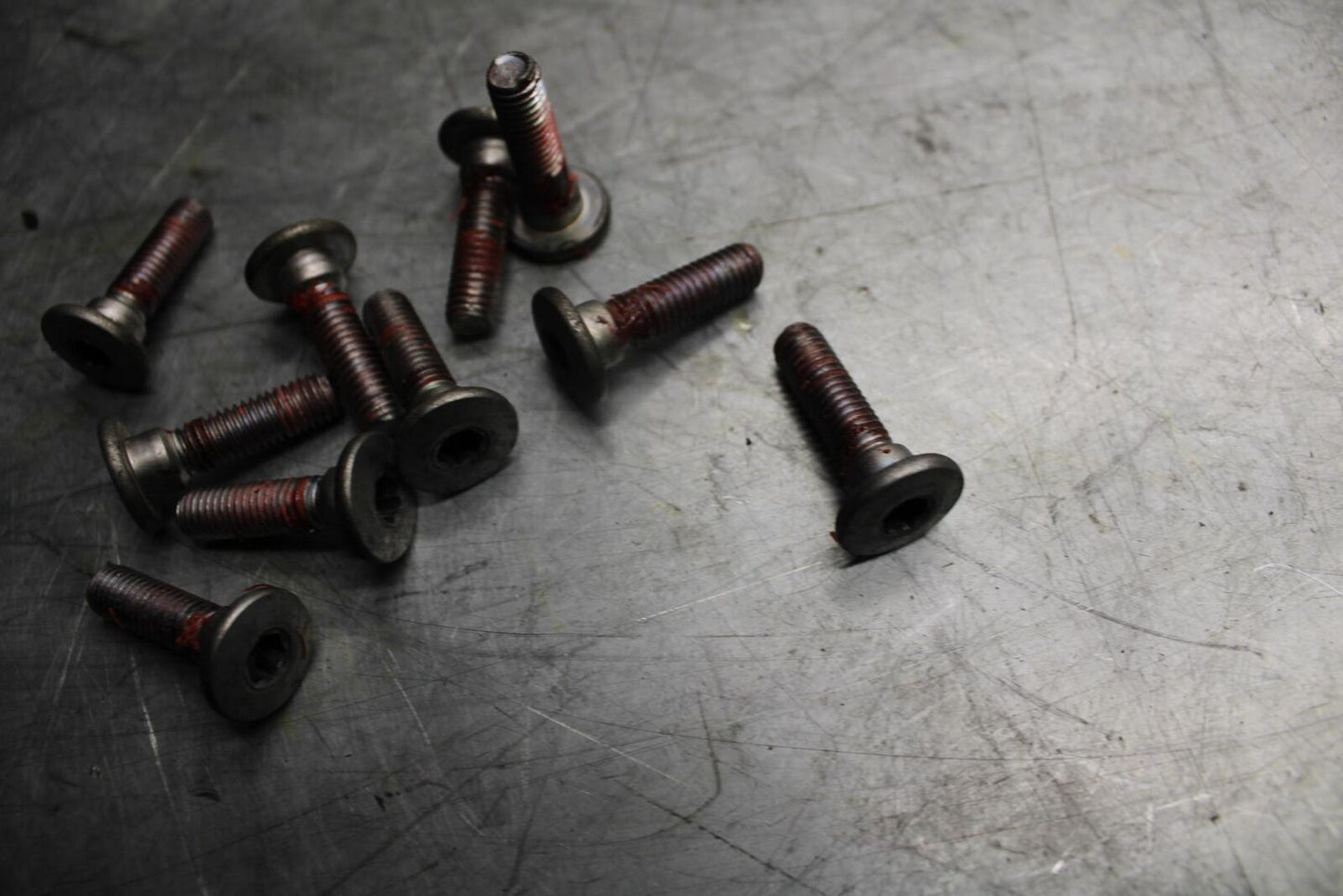 2002 Kawasaki Ninja ZX12R  FRONT BRAKE ROTOR BOLTS DISC HARDWARE SCREW BB48