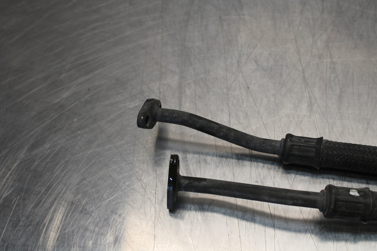 04-09 SUZUKI GS500F ENGINE MOTOR OIL COOLER HOSES BB165