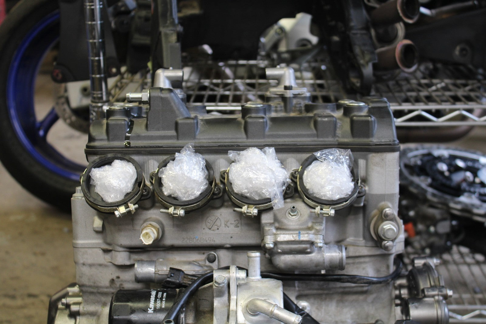 21-23 KAWASAKI NINJA ZX6R ENGINE MOTOR BB179