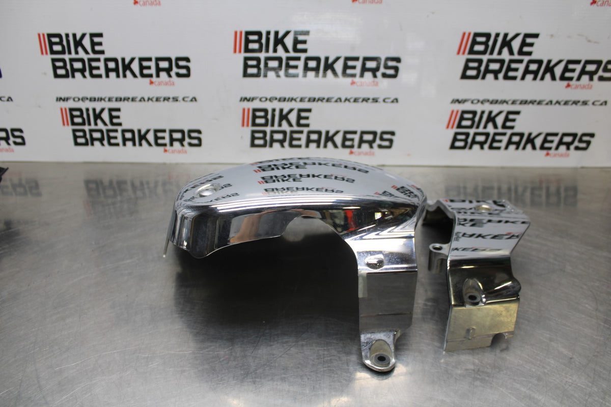 15 SUZUKI BOULEVARD C50 RIGHT SIDE ENGINE COVER PANEL COWL FAIRING SET BB775
