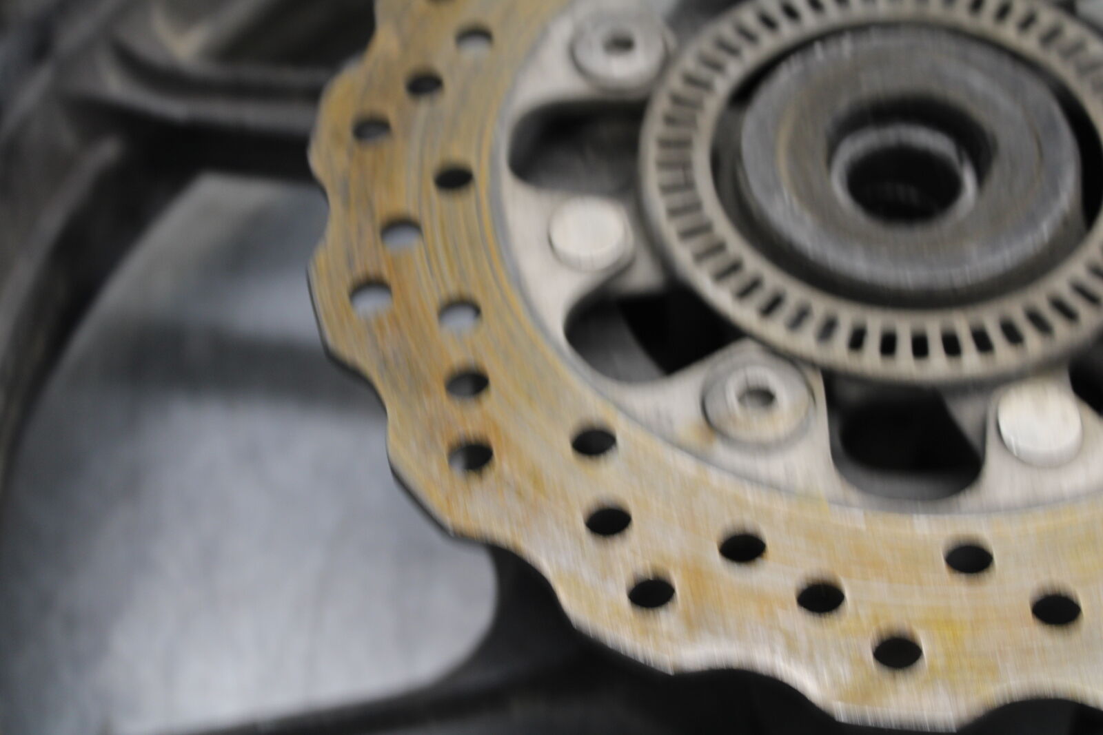 14-15 KAWASAKI NINJA 650 EX650F ABS REAR WHEEL BACK RIM BB741