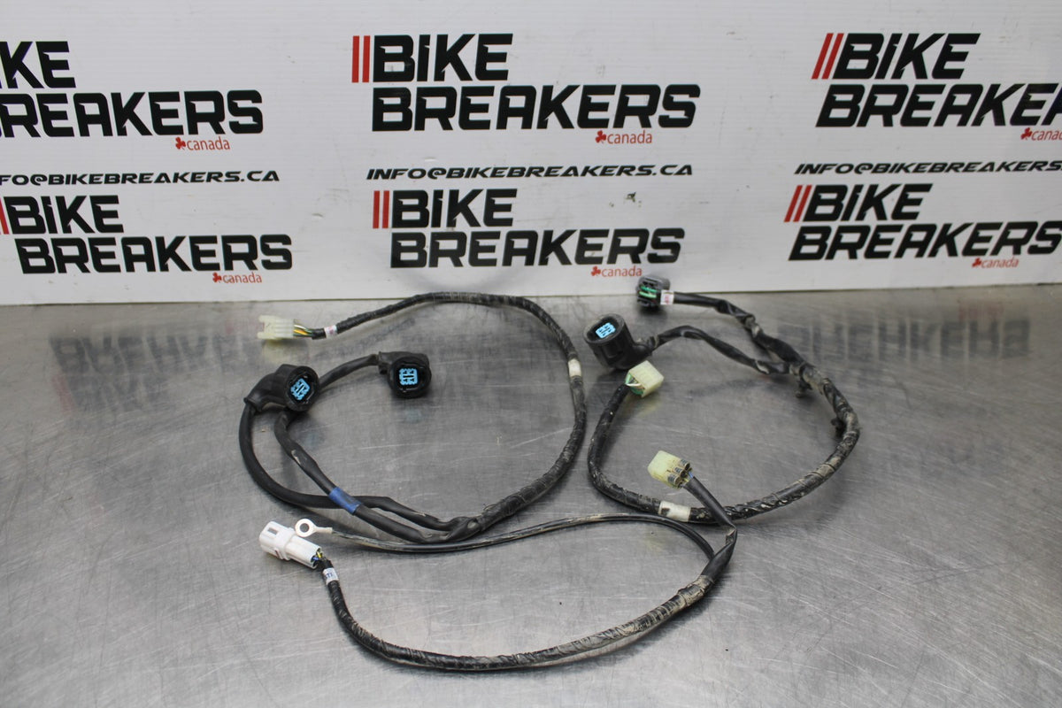 18 YAMAHA SUPER TENERE WIRING HARNESS WIRE LOOM SET PAIR BB832