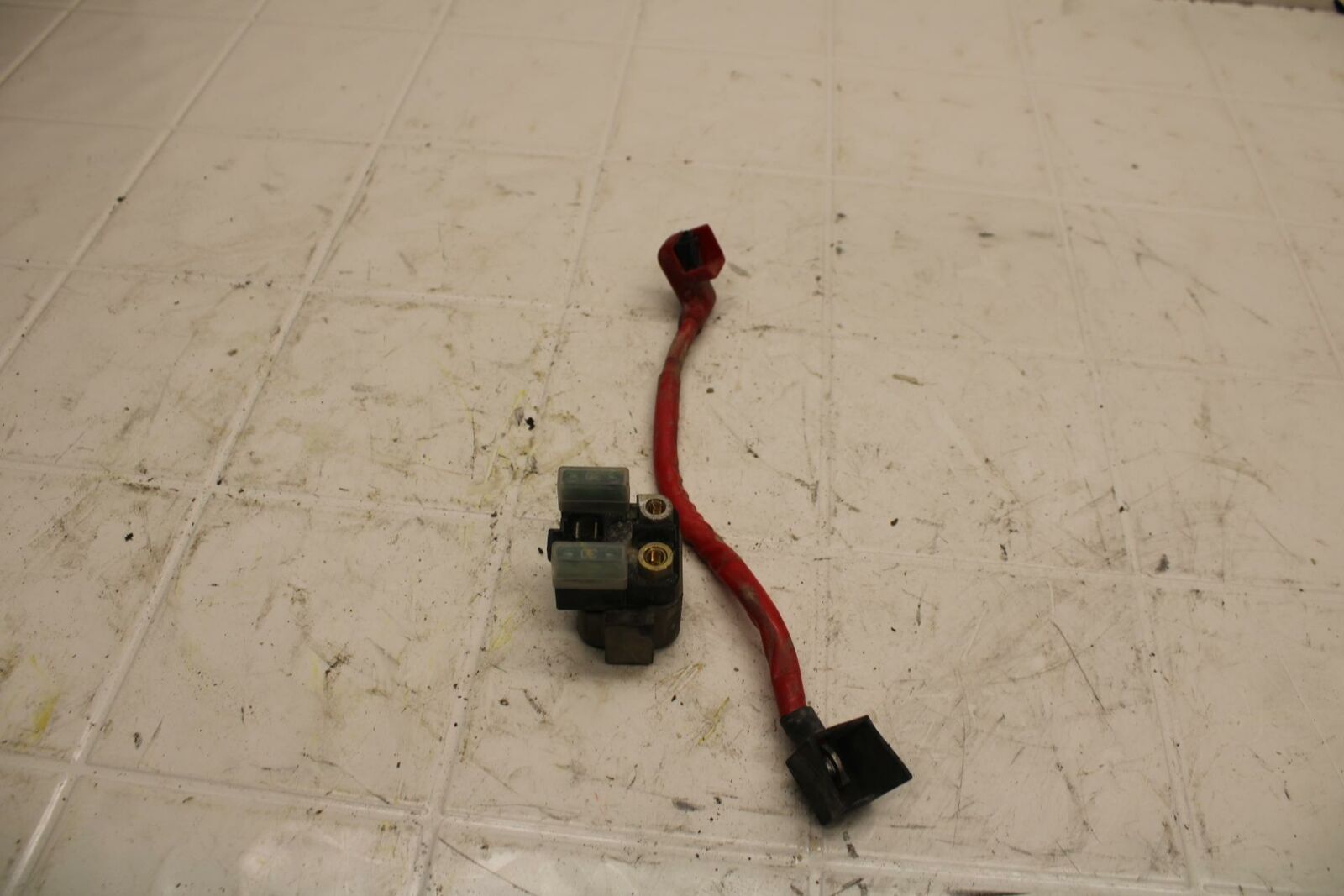 07-08 YAMAHA V STAR 1100 ENGINE STARTER RELAY STARTING MOTOR SWITCH BB404