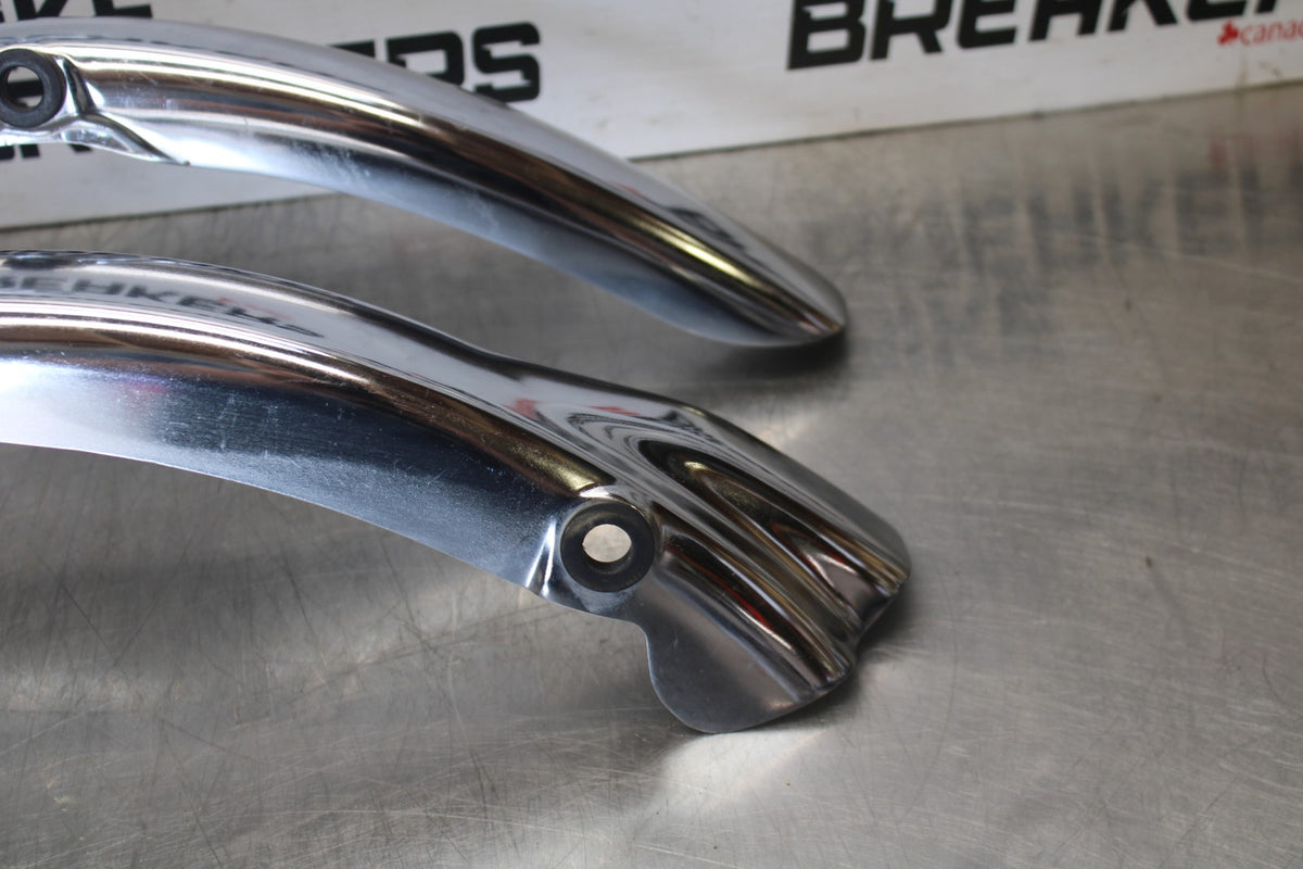 08 KAWASAKI VULCAN 1600 VN1600D NOMAD REAR FRAME SUBFRAME COVER GUARDS BB904