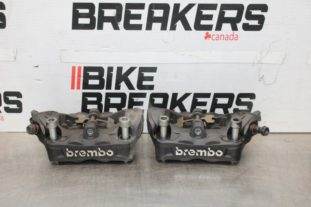 22 HARLEY-DAVIDSON PAN AMERICA 1250 RIGHT LEFT FRONT BRAKE CALIPER PAIR BB910