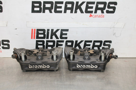 22 HARLEY-DAVIDSON PAN AMERICA 1250 RIGHT LEFT FRONT BRAKE CALIPER PAIR BB910