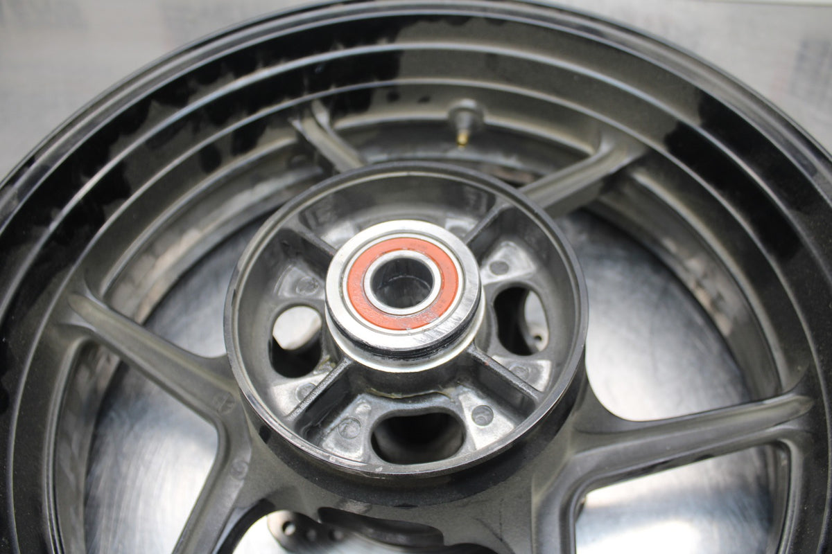 07-08 KAWASAKI NINJA ZX6R REAR WHEEL BACK RIM & ROTOR BB199