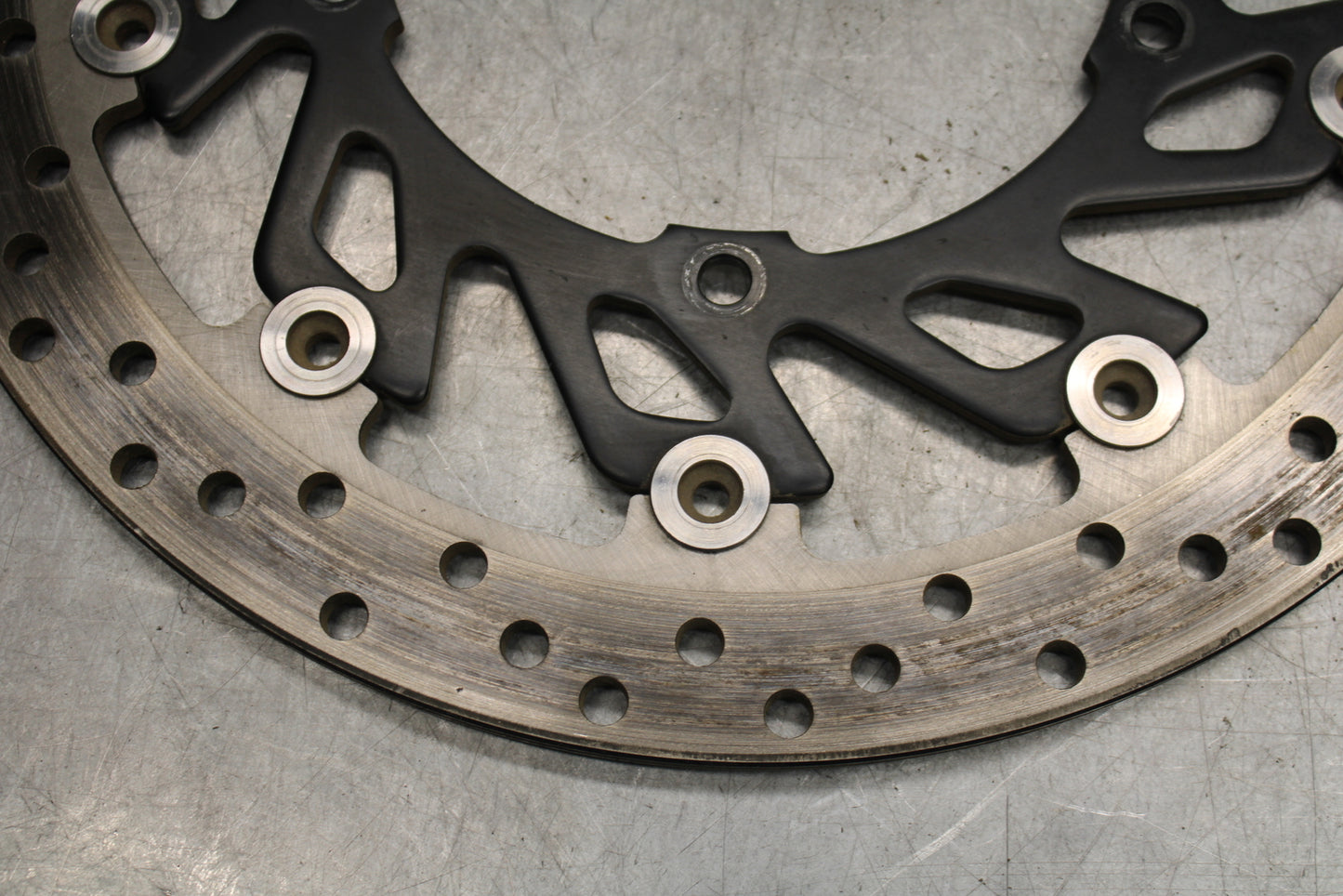 09-14 YAMAHA YZF R1 FRONT LEFT RIGHT BRAKE ROTORS DISCS 14B-2581T-00-00 BB696