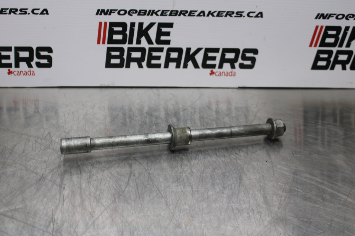 08 MOTO GUZZI BREVA 750 REAR AXLE BACK WHEEL RIM PIVOT BOLT AXEL BB154