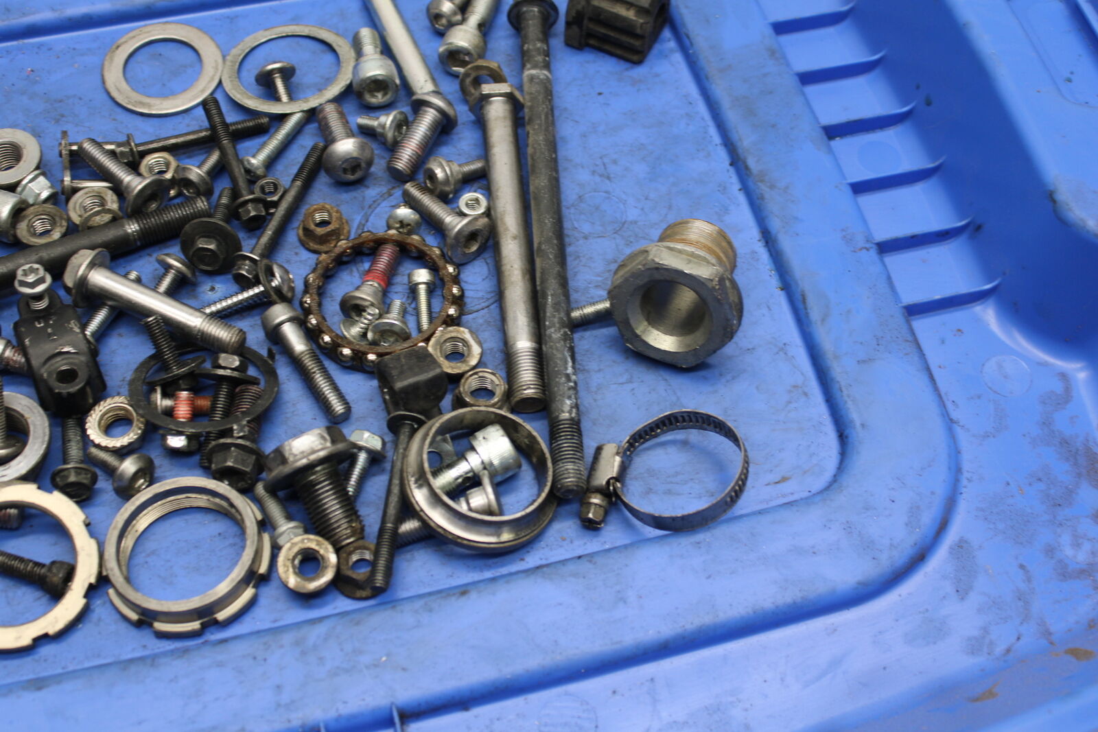 13-17 KAWASAKI NINJA ZX6R ZX636E MOUNTING BOLTS HARDWARE MOTOR SCREWS BB735