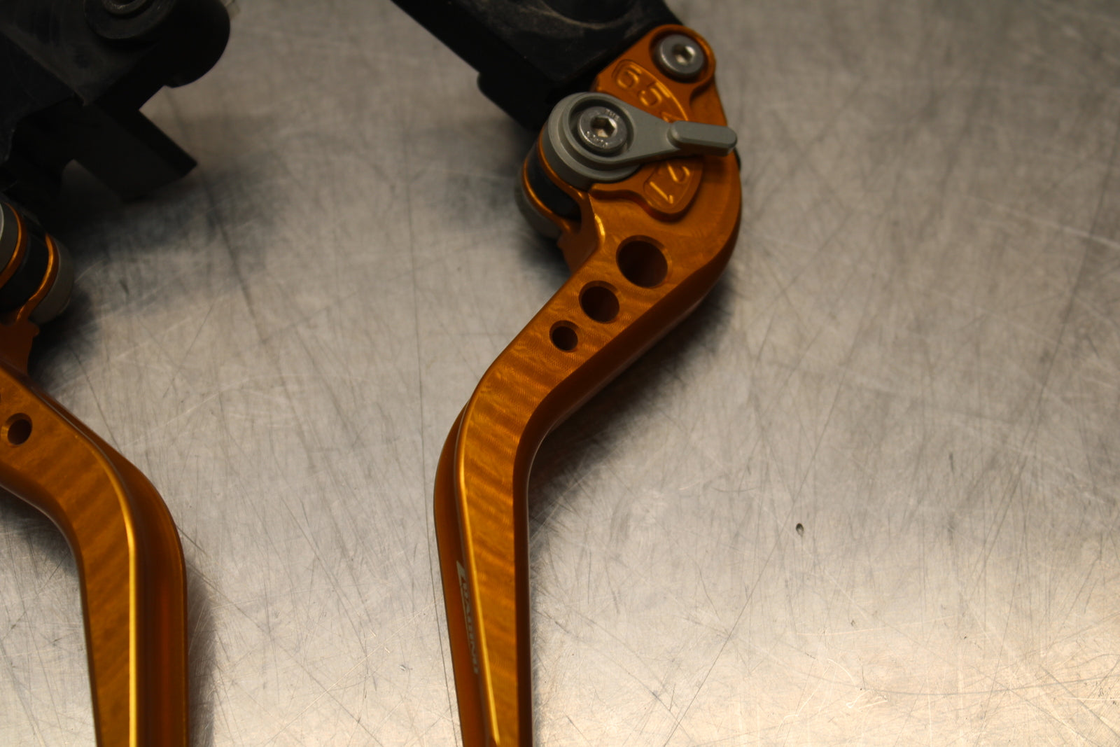 04-05 KAWASAKI NINJA ZX10R PAZZO RACING CLUTCH LEVER & FRONT BRAKE LEVER BB163