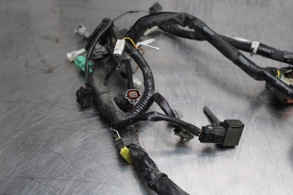 08-10 SUZUKI GSXR 600 MAIN ENGINE WIRING HARNESS MOTOR WIRE LOOM BB202