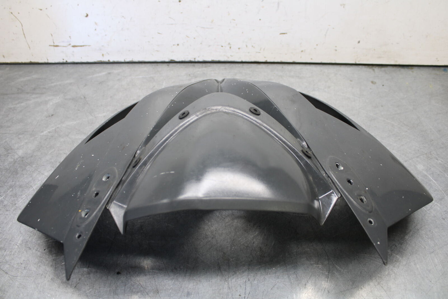 09-12 KAWASAKI NINJA ZX6R AFTERMARKET FRONT UPPER NOSE FAIRING COWL SHROUD BB656