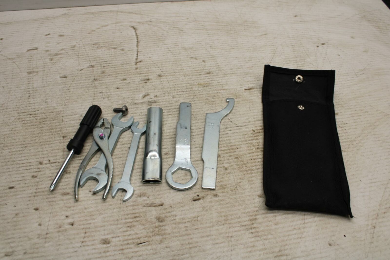 13-18 KAWASAKI NINJA ZX6R STOCK TOOLS OEM TOOL BAG KIT SET BB304