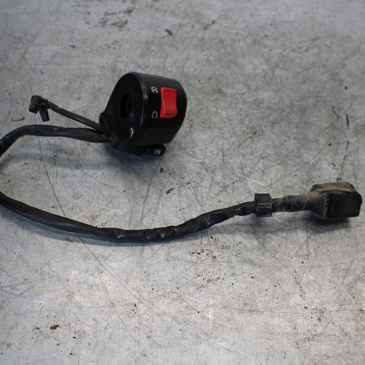 13-17 KAWASAKI NINJA 300 RIGHT CLIP ON HANDLE KILL OFF START SWITCH BB429