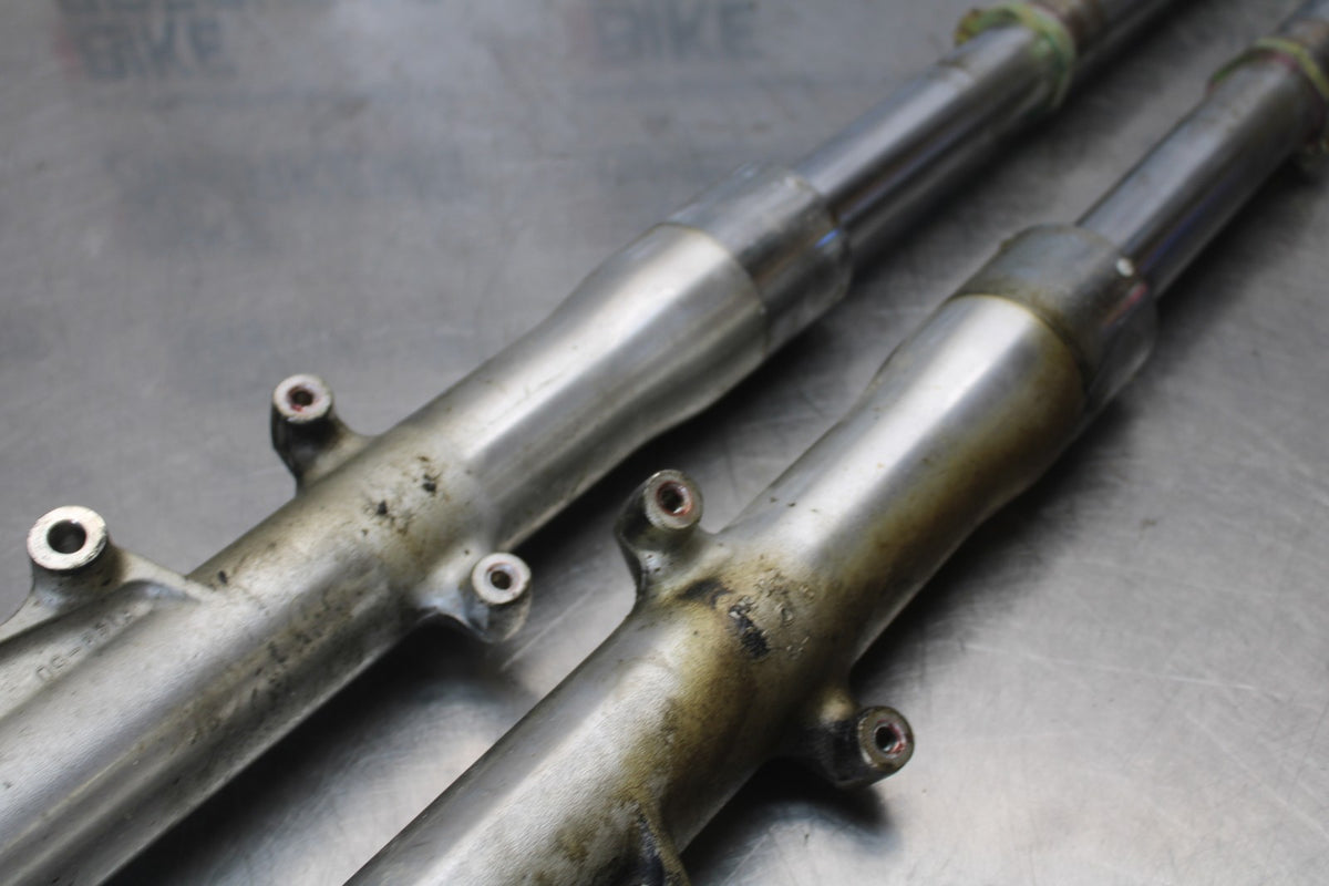 03-08 KAWASAKI VULCAN 1600 FRONT FORKS SHOCK SUSPENSION SET PAIR BB196