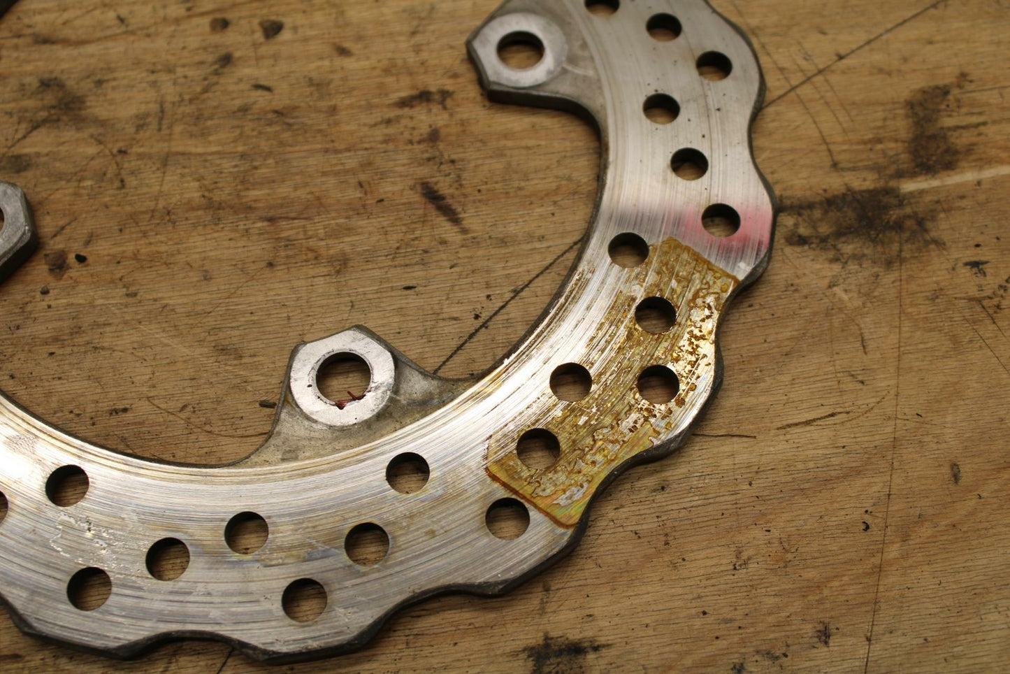 04-05 KAWASAKI NINJA ZX10R REAR ROTOR BACK BRAKE DISC BB322