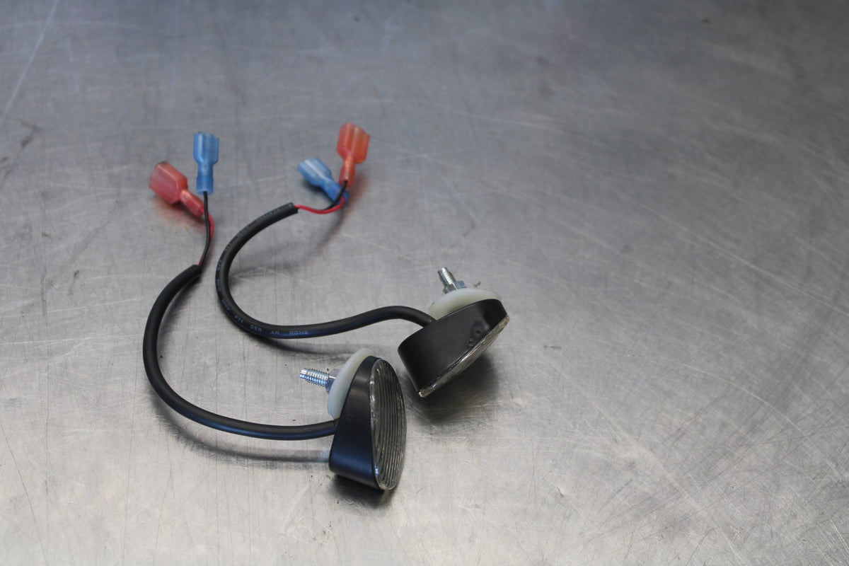 03-04 YAMAHA YZF R6 HOTBODIES FRONT LEFT RIGHT TURN SIGNALS LIGHT SET BB890