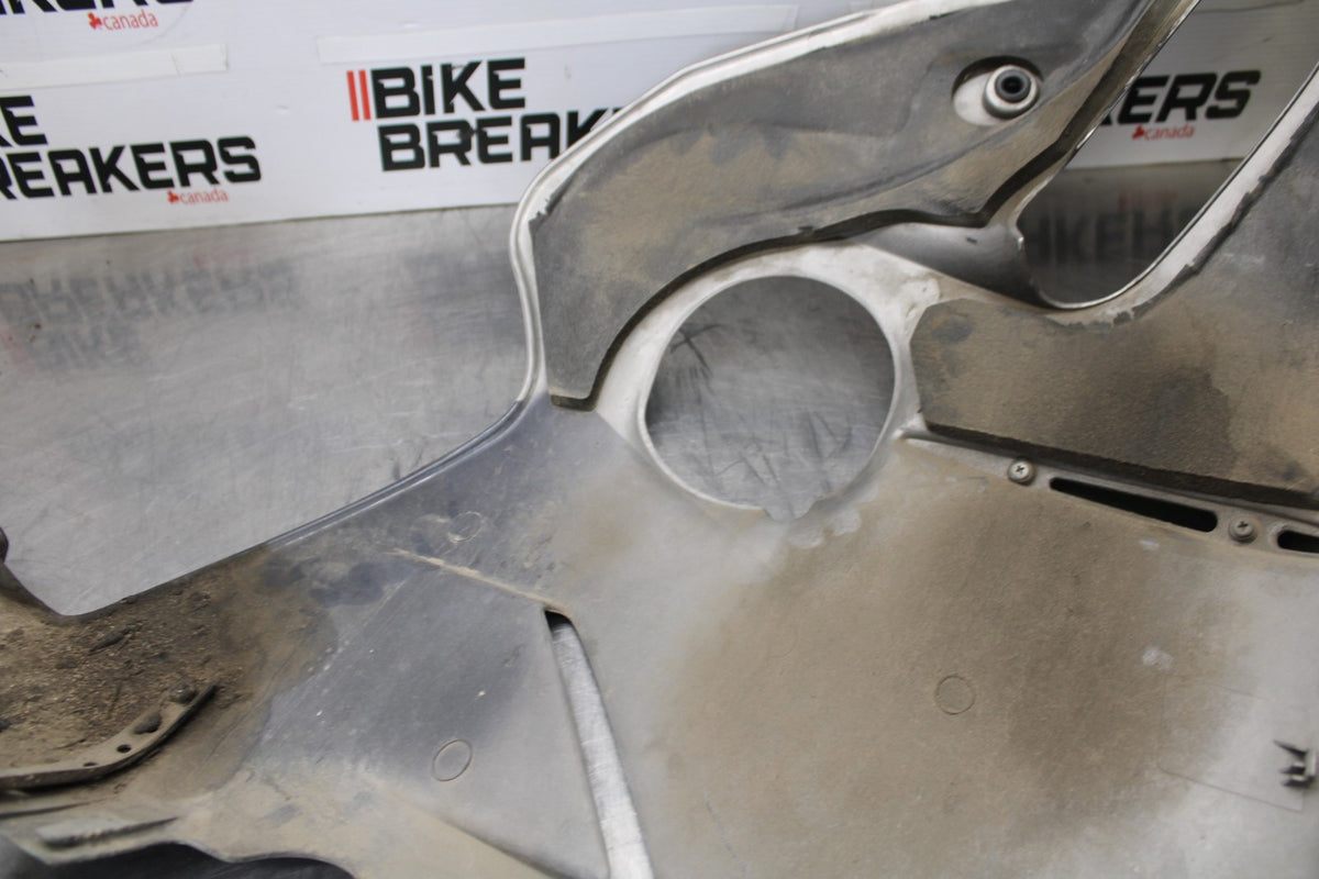 00-05 KAWASAKI NINJA ZX12R LEFT LOWER MID UPPER SIDE FAIRING COWL BB892
