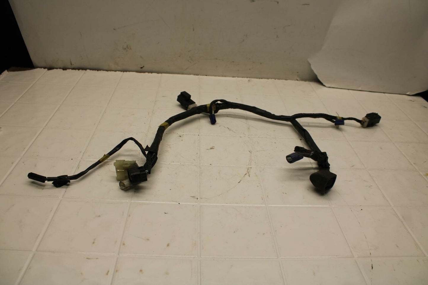 08-16 YAMAHA YZF R6 HEADLIGHT SPEEDO GAUGES WIRING HARNESS WIRE LOOM BB406