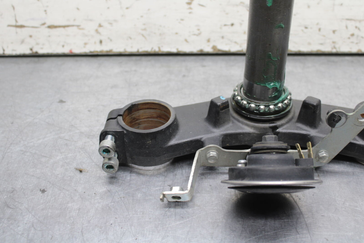 14-15 KAWASAKI NINJA 650 EX650F ABS FRONT CLAMP LOWER TRIPLE TREE STEM BB741