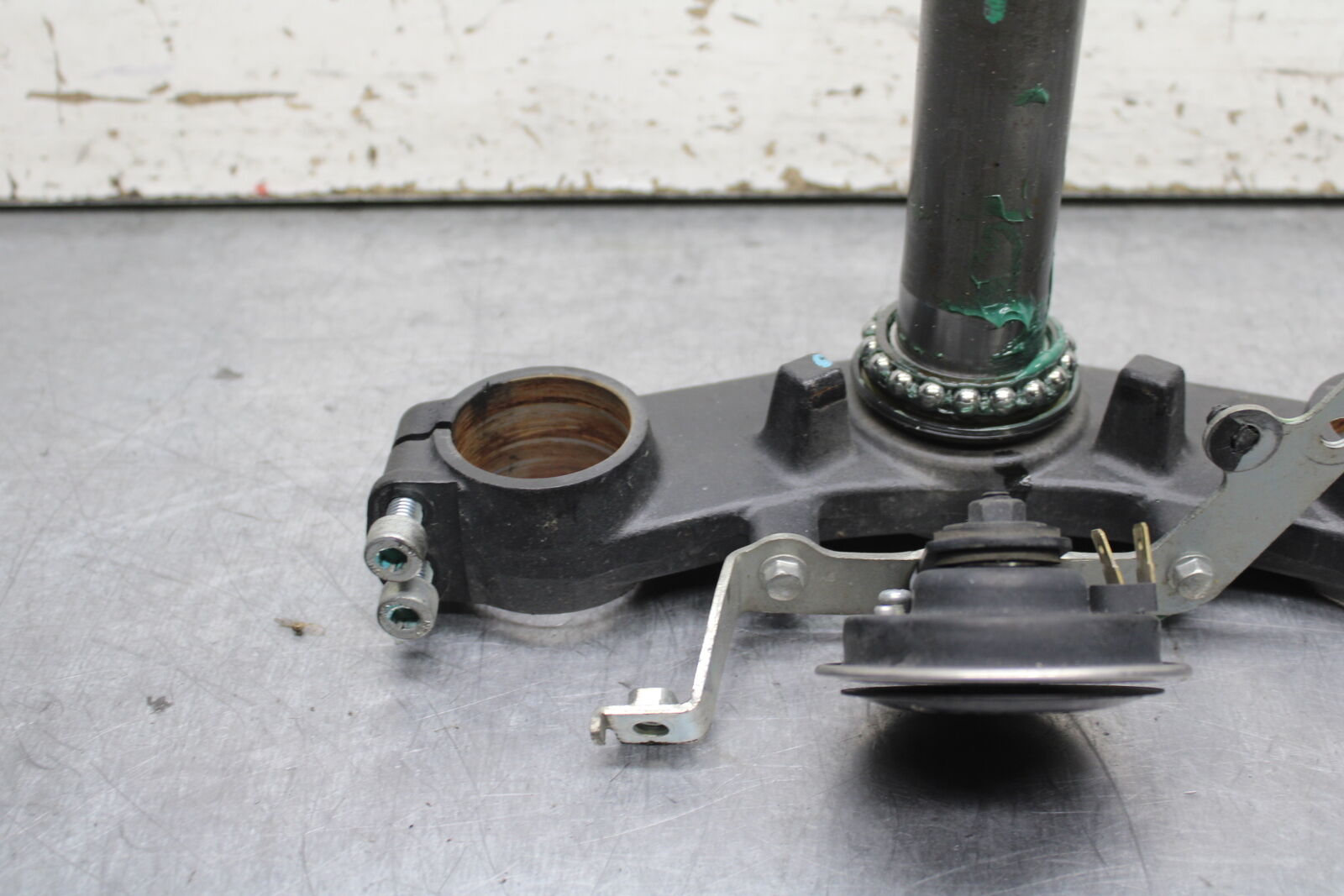 14-15 KAWASAKI NINJA 650 EX650F ABS FRONT CLAMP LOWER TRIPLE TREE STEM BB741