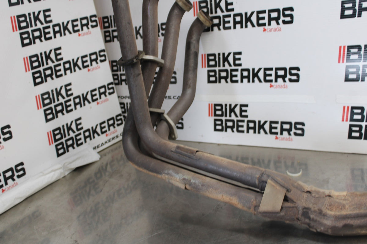 00-05 KAWASAKI NINJA ZX12R FULL EXHAUST SYSTEM HEADERS PIPE MUFFLER BB892