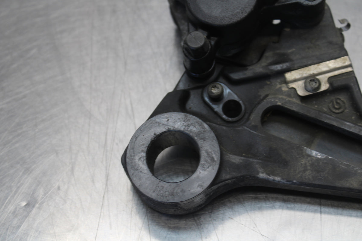 10-11 BMW S1000RR REAR BACK BRAKE CALIPER W MOUNT BRACKET BB168