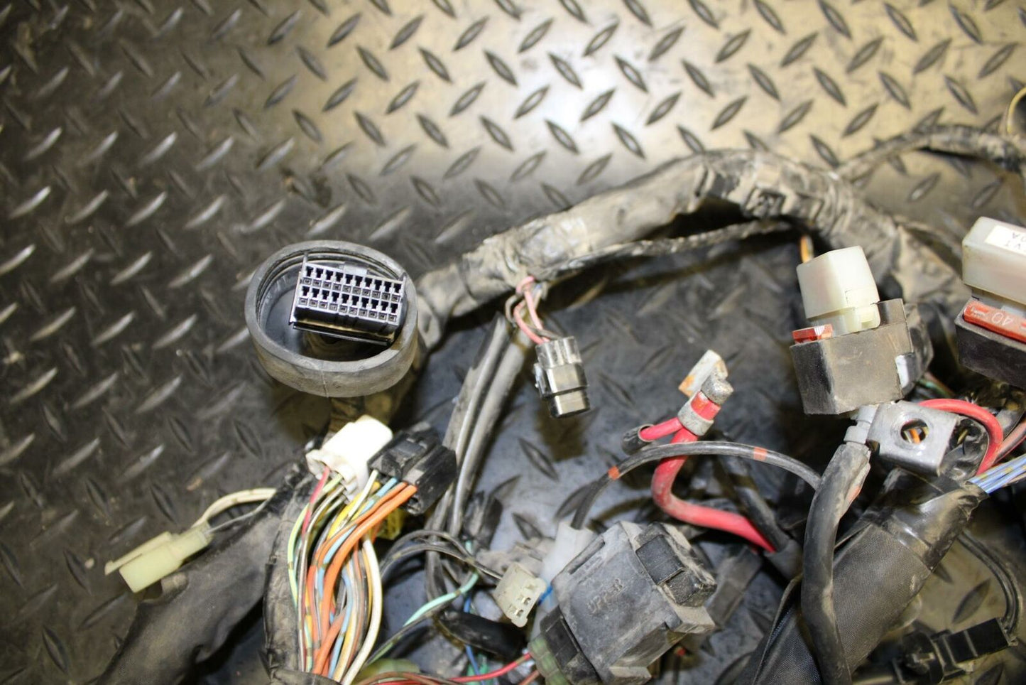 07 SUZUKI BURGMAN 650 MAIN ENGINE WIRING HARNESS MOTOR WIRE LOOM  BB183