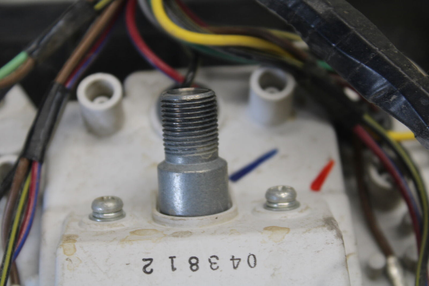 08-18 KAWASAKI KLR650 SPEEDO TACH GAUGE CLUSTER SPEEDOMETER TACHOMETER  BB707