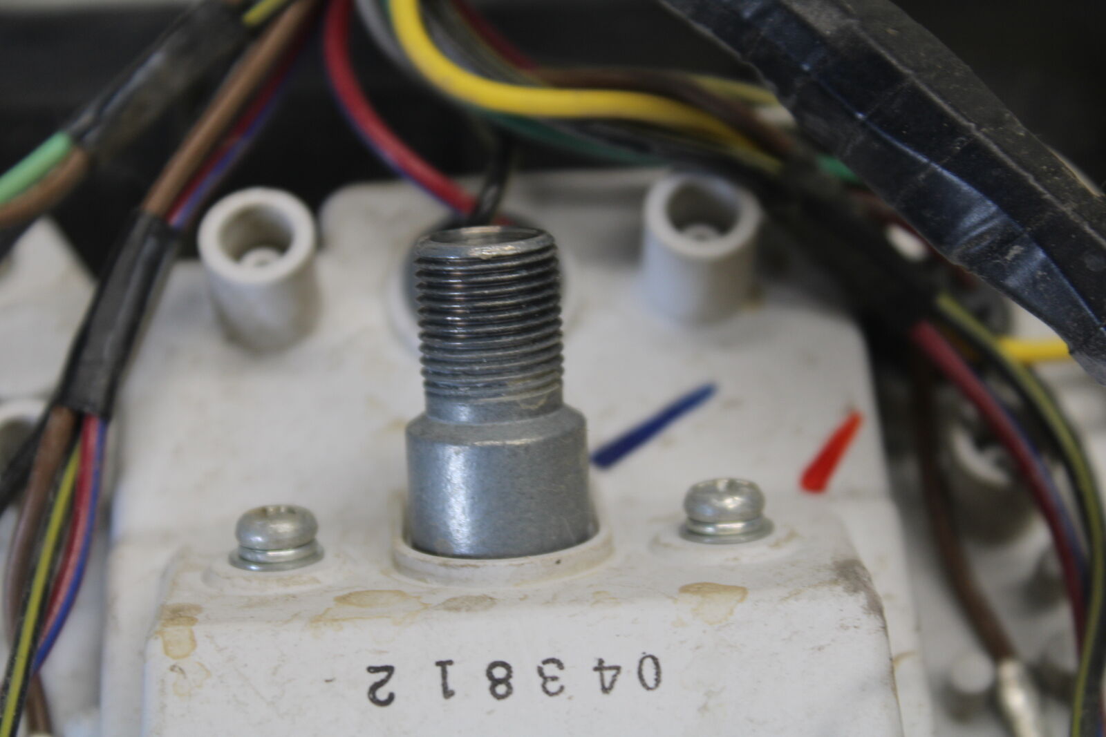 08-18 KAWASAKI KLR650 SPEEDO TACH GAUGE CLUSTER SPEEDOMETER TACHOMETER  BB707