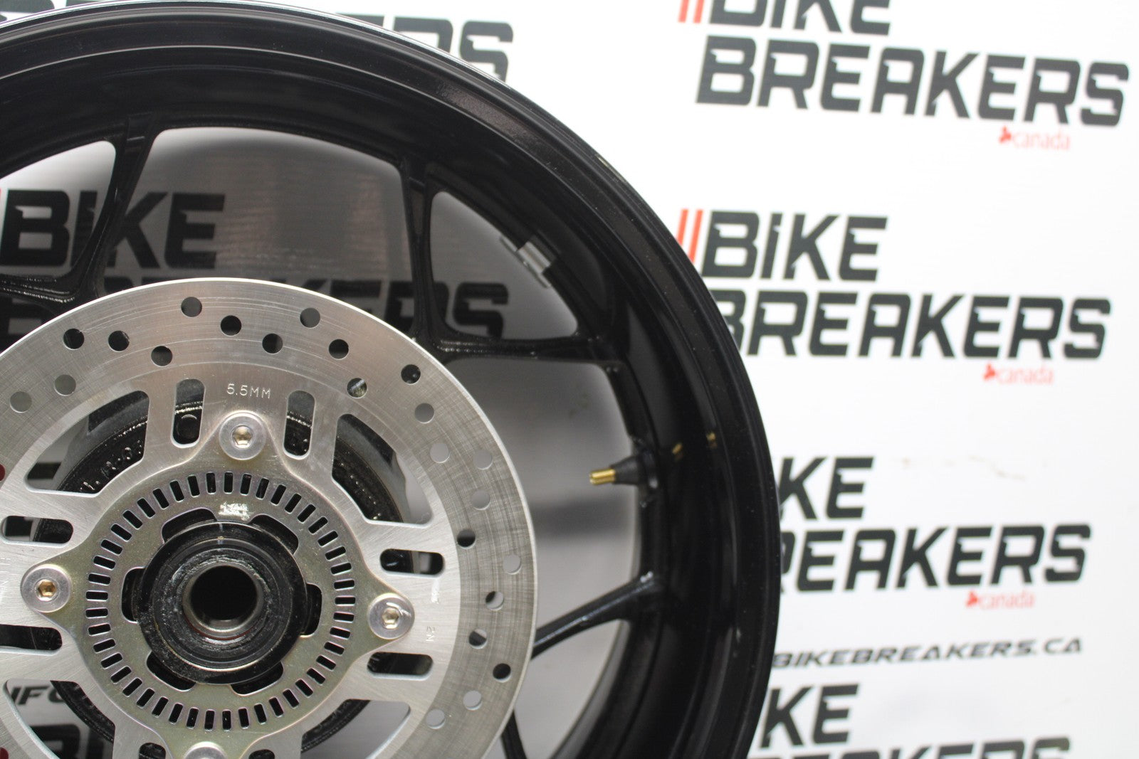 23-24 KAWASAKI NINJA ZX14R NEW TAKE OFF!! REAR WHEEL BACK RIM & ROTOR BB764