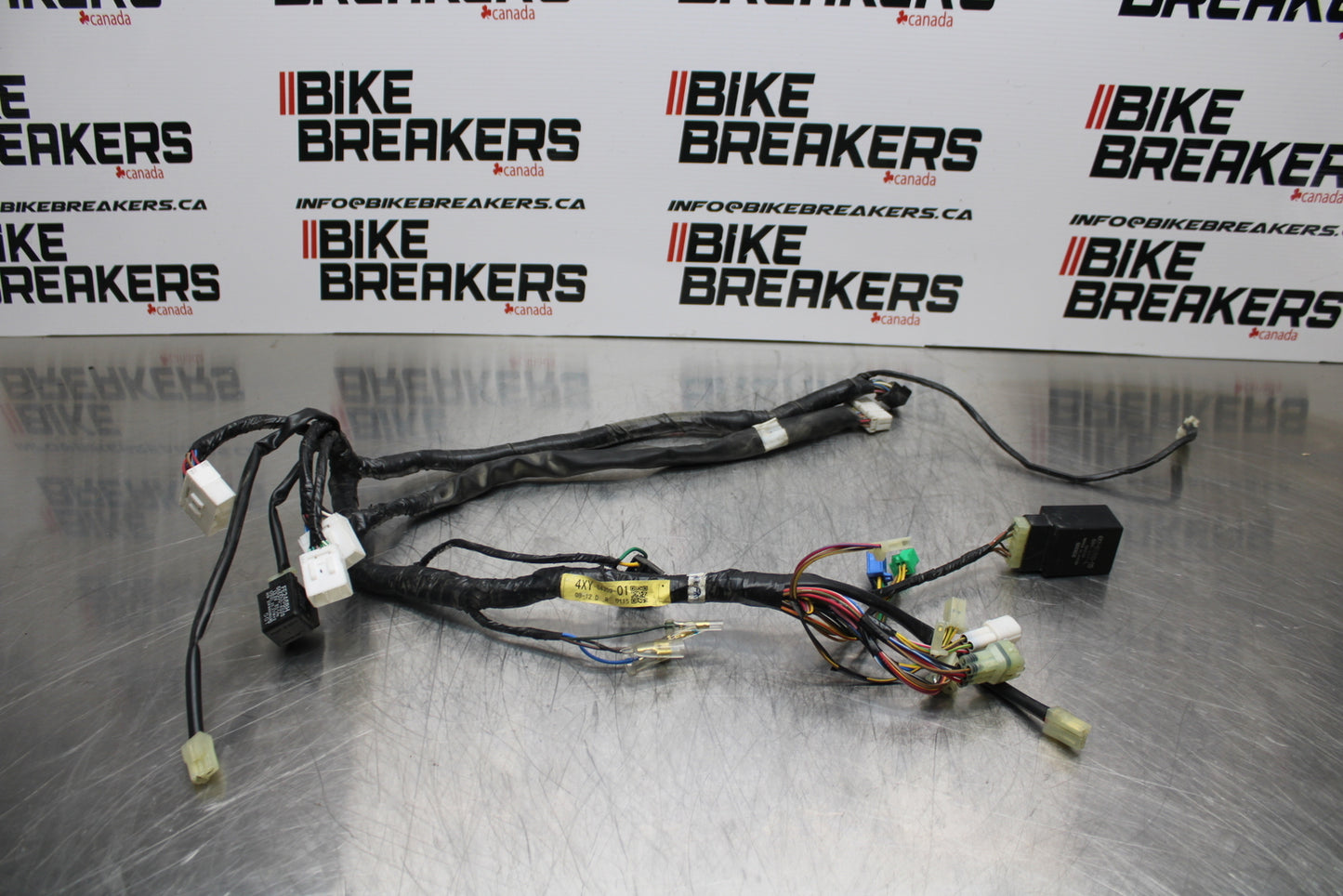 09 YAMAHA ROYAL STAR XVZ1300TF VENTURE HEADLIGHT WIRE WIRING HARNESS LOOM BB151