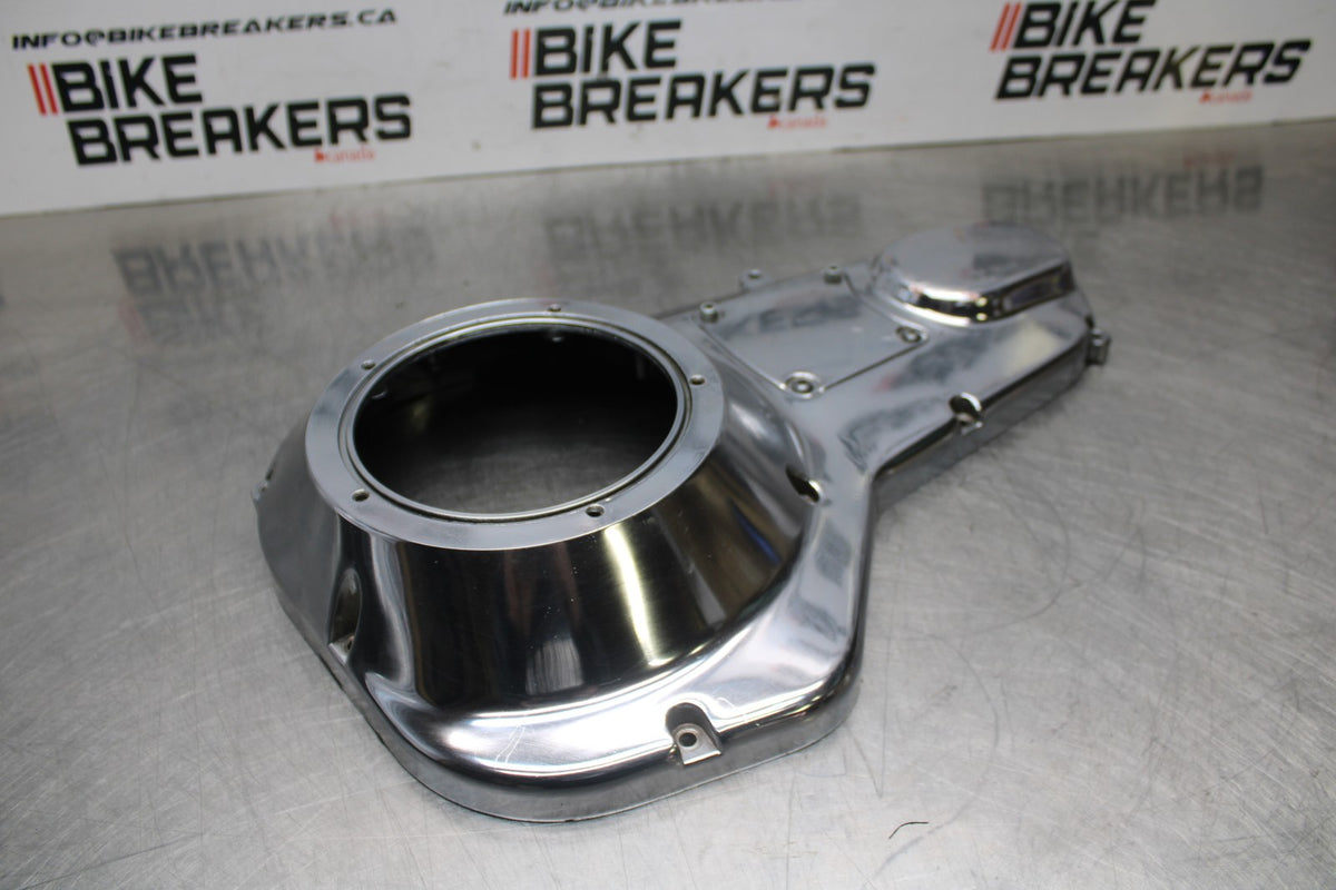 99-00 HARLEY-DAVIDSON ELECTRA GLIDE FLHT PRIMARY CLUTCH SIDE ENGINE COVER BB805