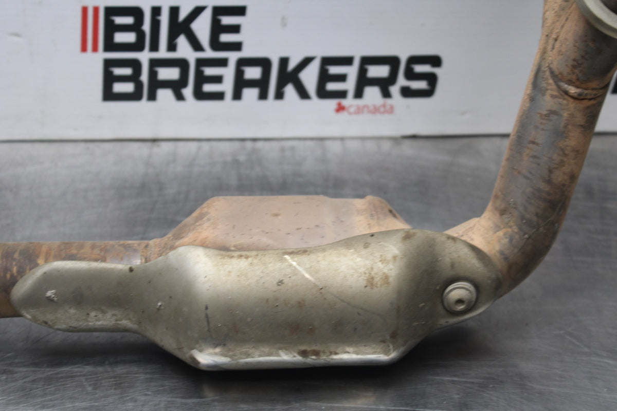 15 TRIUMPH TIGER 800 EXHAUST HEADER PIPES MANIFOLD BB873