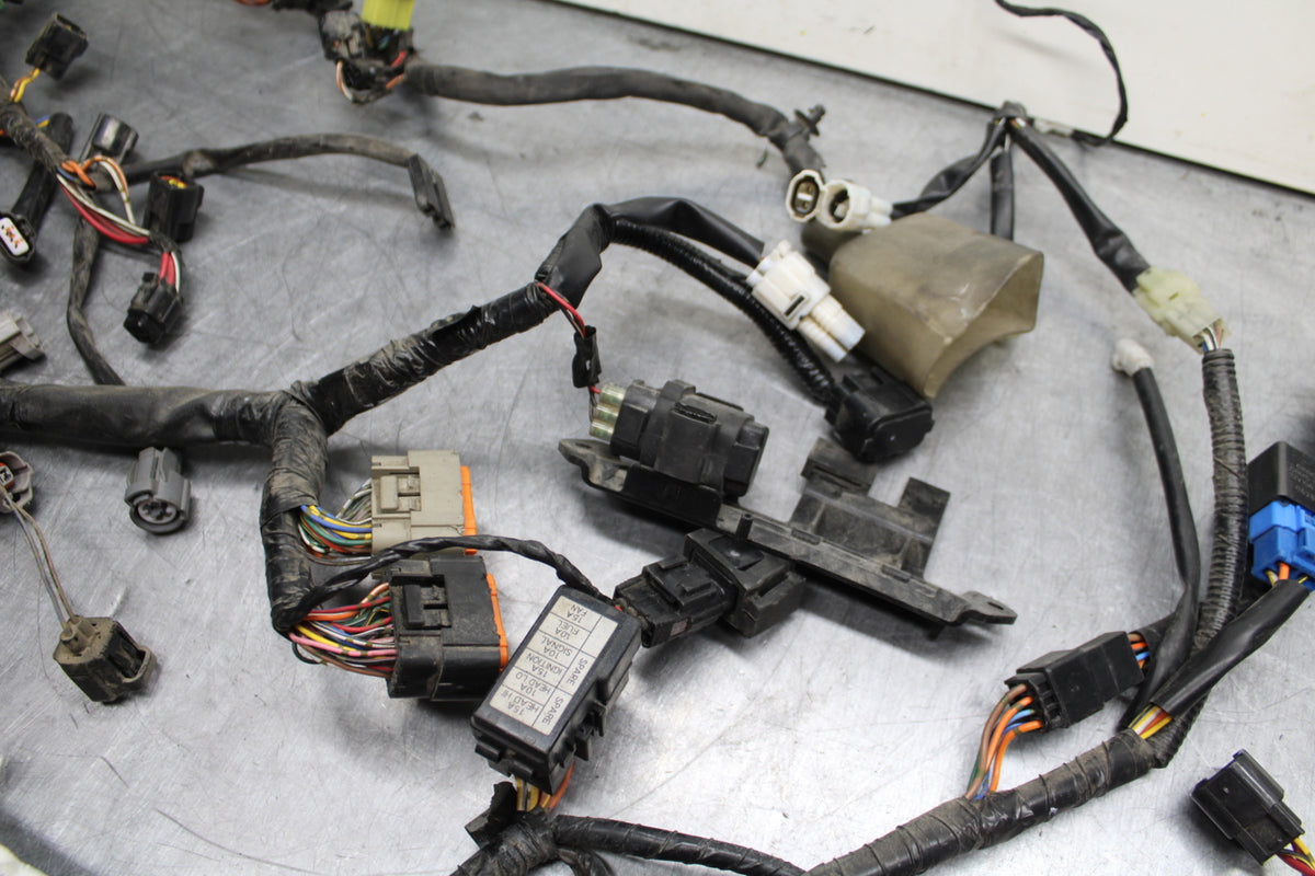 08-10 SUZUKI GSXR 600 MAIN ENGINE WIRING HARNESS MOTOR WIRE LOOM BB753