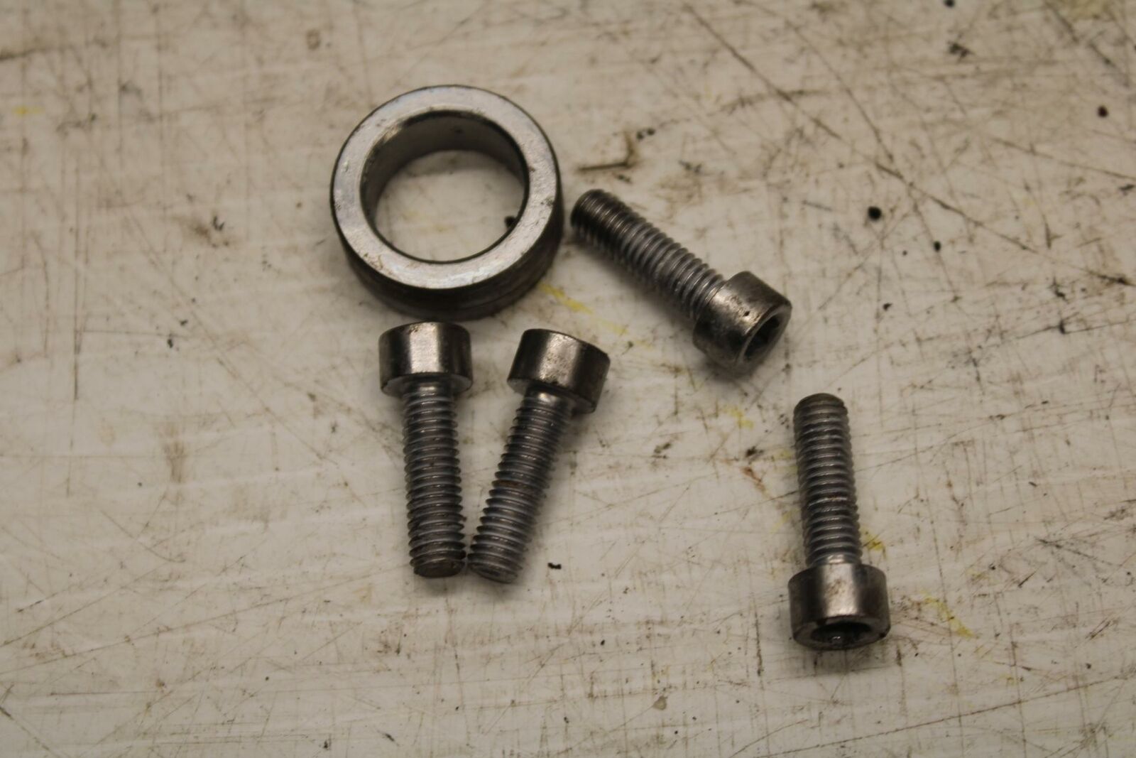 07-16 TRIUMPH STREET TRIPLE REAR BACK SWINGARM BOLT SUSPENSION PIVOT AXLE BB361