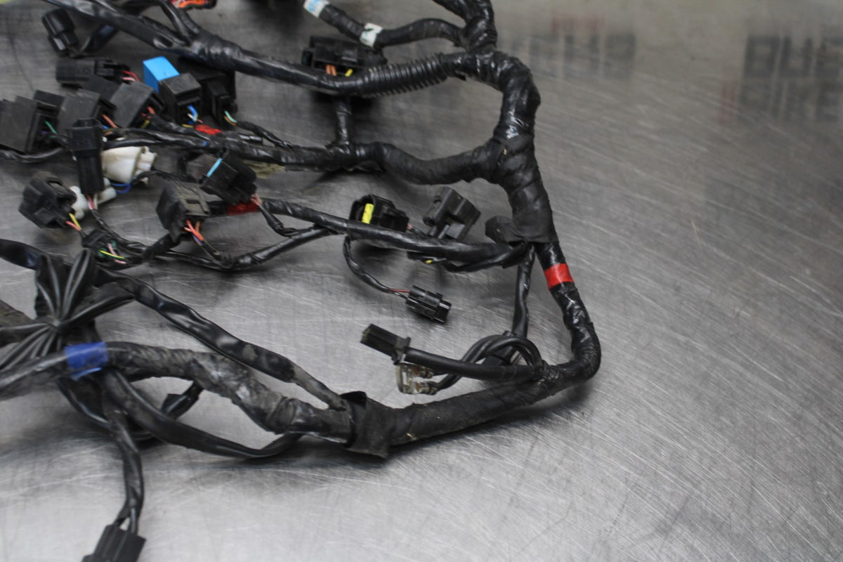 12 TRIUMPH STREET TRIPLE R MAIN ENGINE WIRING HARNESS MOTOR WIRE LOOM BB914